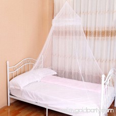 Universal Elegant Round Lace Insect Bed Canopy Netting Curtain Dome Polyester Bedding Mosquito Net Home Furniture 569905395